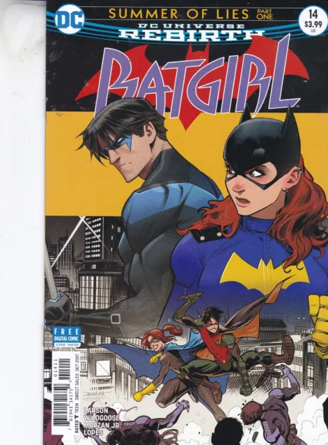 Dc Comics Batgirl Vol. 5 Rebirth #14 October 2017 Fast P&P Same Day Dispatch