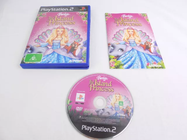 Barbie 12 Dancing Princess Sony PlayStation 2 PS2 Game FREE P&P