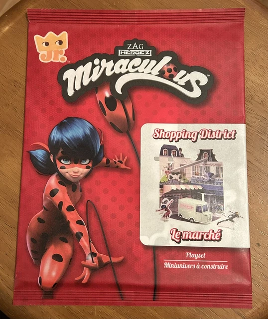 2024 BURGER KING MIRACULOUS LADYBUG CAT NOIR PLAYSET TOY Le Marche SHOP