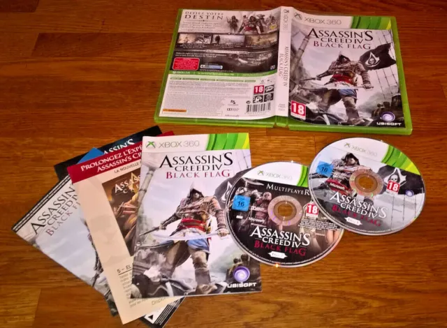 ASSASSIN'S CREED IV BLACK FLAG VF [Complet] Xbox 360