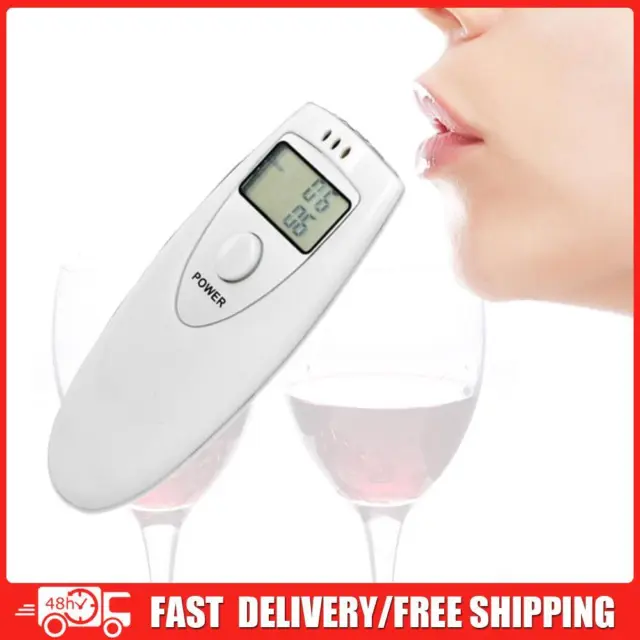 Alcohol Analyzer with Sound Warning Small Alcohol Detector for Alcohol Detection