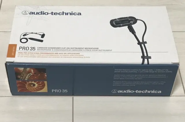 audio-technica PRO35 Back Electret Condenser Microphone