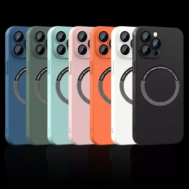 For Apple iPhone 14 Pro Max 13 12 11 ShockProof Magnetic Hard Phone Case Cover