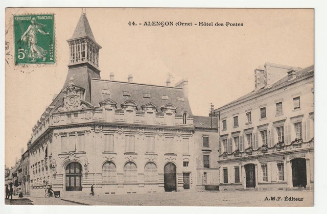 ALENCON - Orne - CPA 61 - l' hotel des Postes