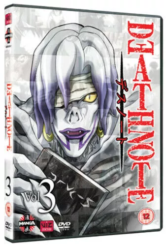 Death Note Volume 3 (2008) Tetsurou Araki 2 discs DVD Region 2