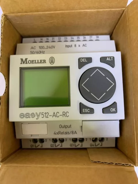 Moeller / 240V AC, Control Relay / EASY512-AC-RC