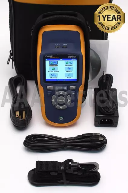 Fluke Networks AirCheck Wi-Fi Manuelle sans Fil Réseau Testeur Air-Check