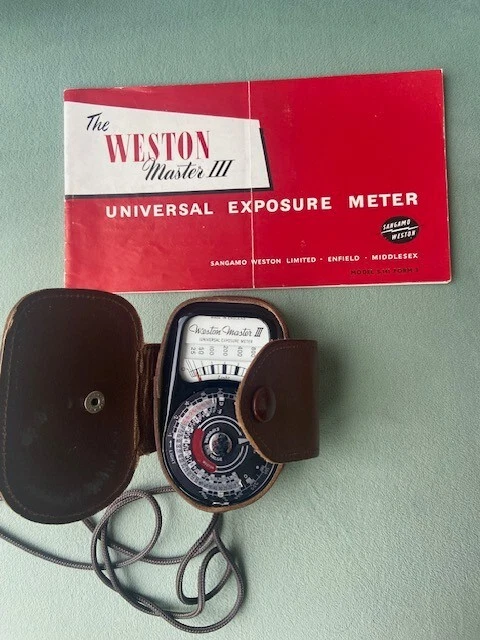 Posemètre vintage Weston Master S74 - Photo, audio & vidéo