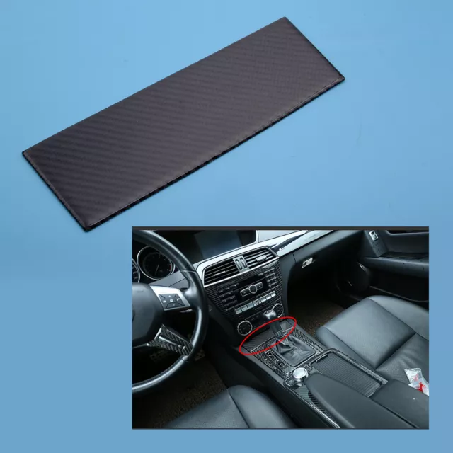 Carbon Console centrale Cendrier Panneau Couverture pour Mercedes C Class W204