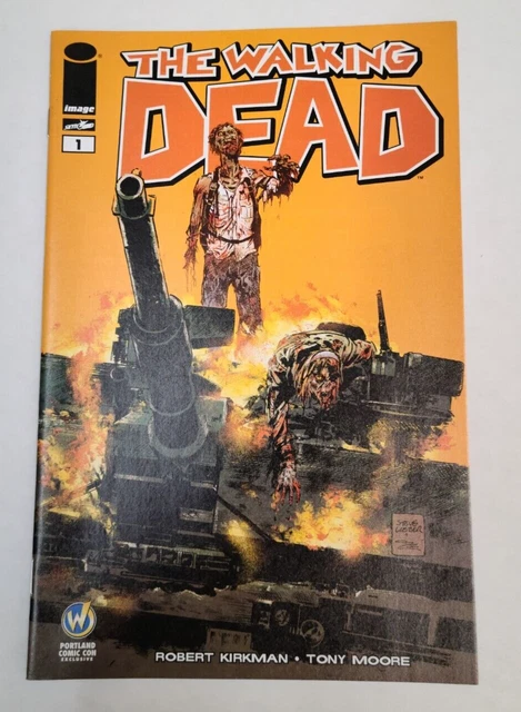 WALKING DEAD #1 Portland 2015 Wizard World Comic Con Exclusive Variant Image