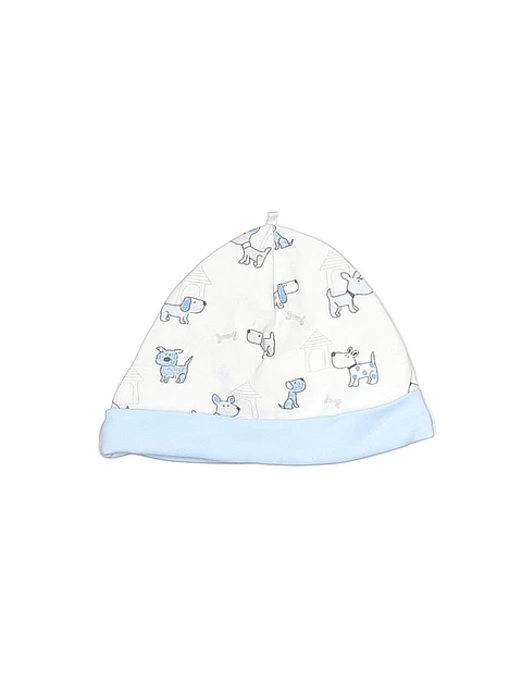 Mamiye Brothers Boys White Beanie 6 Months