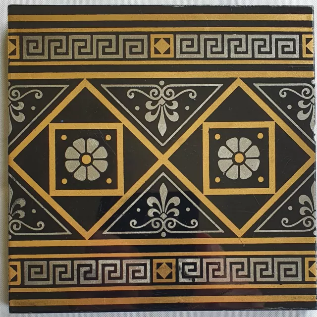 Gothic Mintons Tile, C1875.