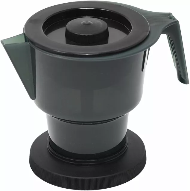 Cafetera - Hervidor Para Microondas Individual Taza De Cafe 5 Minutos Negra 