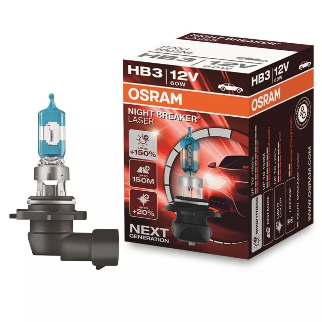 Osram Night Breaker® Laser Hb3 Next Generation Halogen Scheinwerferlampe 12V