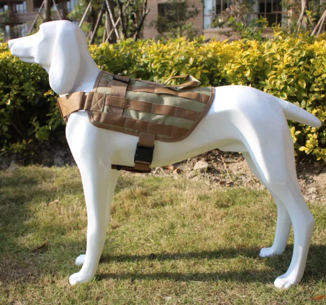 SEARCH & RESCUE Dog Harness MOLLE Service Dog Harness Vest German Shepherd Vest