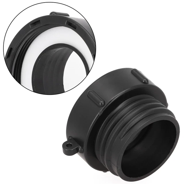 Bradas IBC 6256 – Connettore Per Serbatoio Acqua Piovana Con Filetto S60x6 E Uscita Girevole Da 2''