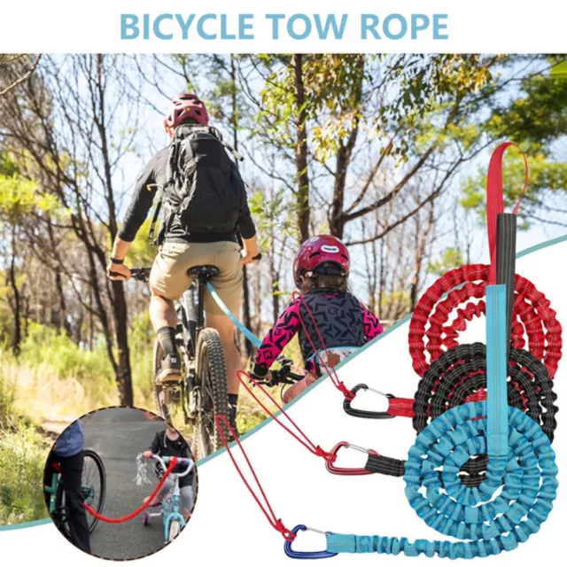 Bicycle Tow Rope Belt Strap Mountain Bike Parent-Child Pull