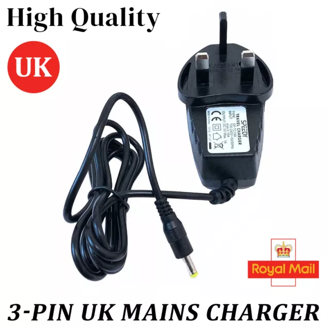 1Amp 5V PSP Mains 3 Pin Wall Plug Charger For Sony Console PSP 1000 2000 3000 UK