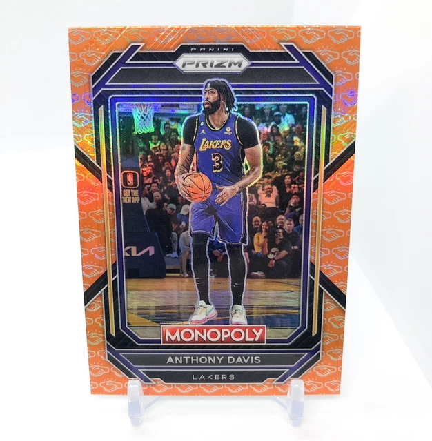 2022-23 PRIZM MONOPOLY Anthony Davis Oro Dinero Brillo Prizm #287