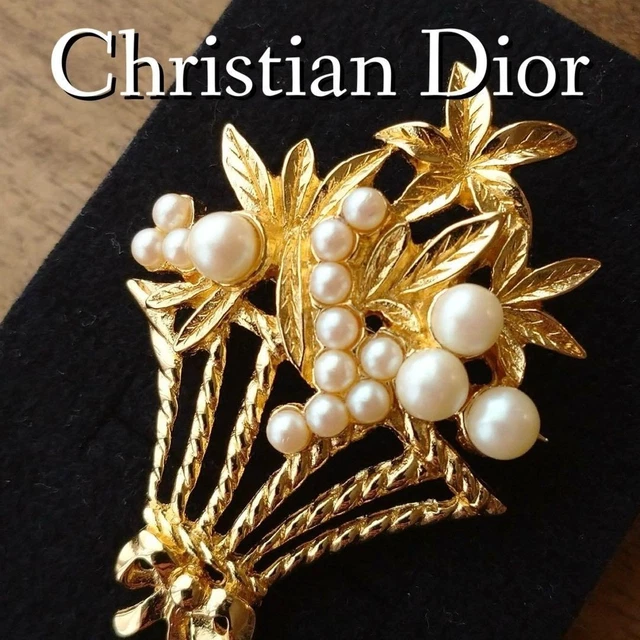 Broche Vintage Créateur RHAPSODIE - Dorée - Occasion - Magnifique Pièce De Collection
