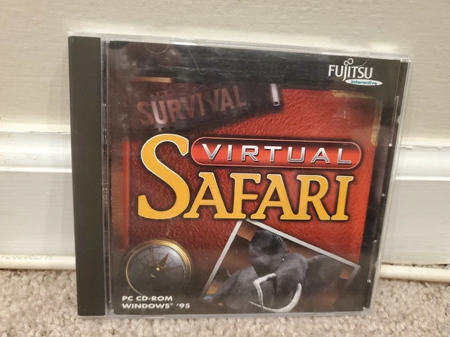 FUJITSU INTERACTIVE VIRTUAL Safari (CD-Rom, 1995, Windows 95) $15.32 ...