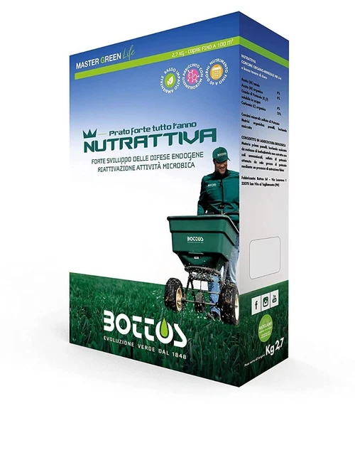 Fumier Pour Pelouse Nutrattiva 5-0-7 2.7KG Bayart