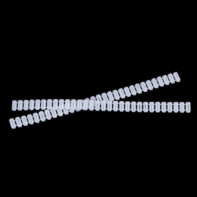 60PC M4 plastic Expansion Pipe Flat Head Self-Tapping Screw Nylon Tube bolt F❤❤
