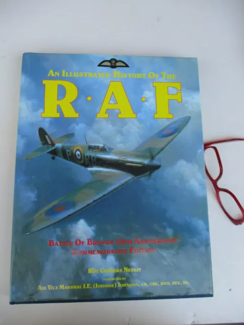 RAF WW2 Illustrated History of the Royal Air Force SIGNED Peter Harding NATO ‘90