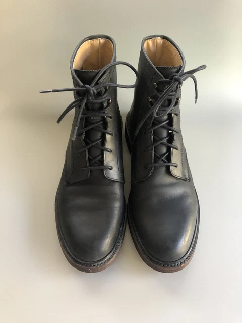 FRYE RILEY TREK Waterproof Snow Boots Mens Size 7 Winter Lamb Fur Brown Black 89.99 PicClick