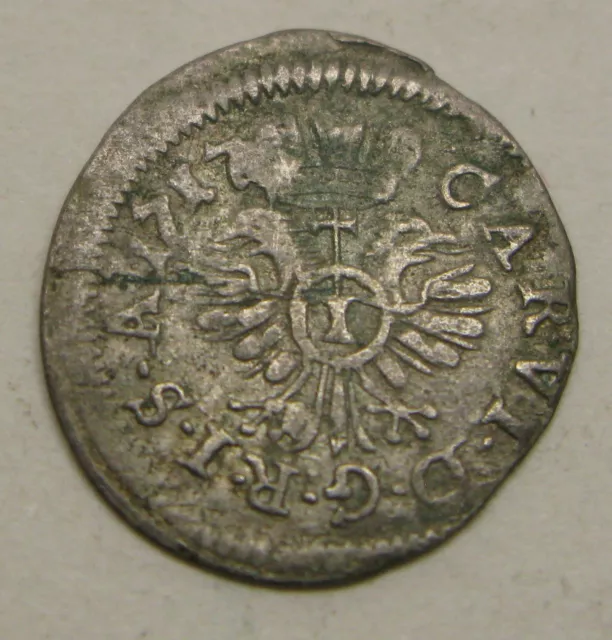 MONTFORT (German State) 1 Kreuzer 1717 - Silver - Ernst Max Josef - 3845