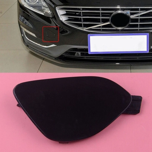 For Volvo XC60 2014-2017 Bumper Tow Hook Eye Cover 1pc 3.2 X 2.4 Inch Brand New