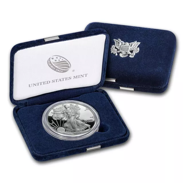 2018-W 1 oz Proof American Silver Eagle (w/Box & COA)