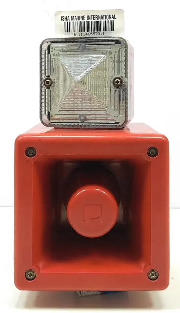 E2S AL105NH Alarme Horn Sondeur & LED Balise IP66