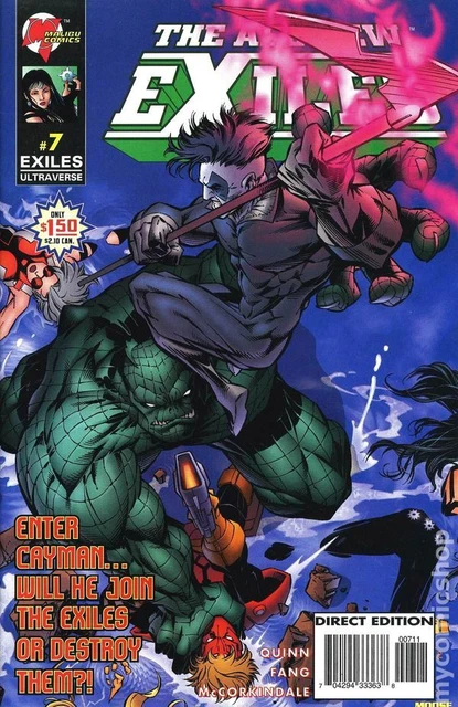 Exiles #7 VF 1996 Stock Image