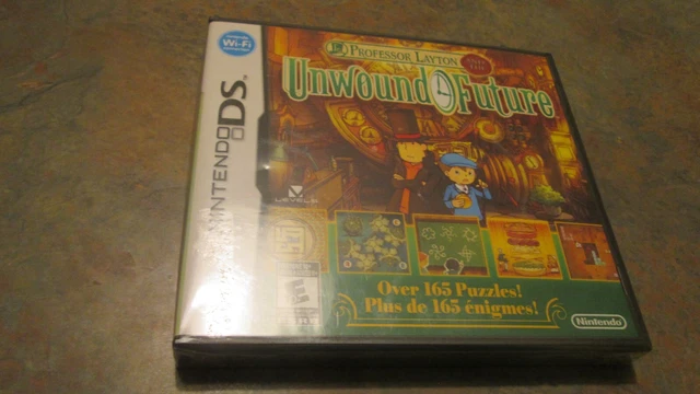 Professor Layton and the Unwound Future (Nintendo DS, 2010) Sealed