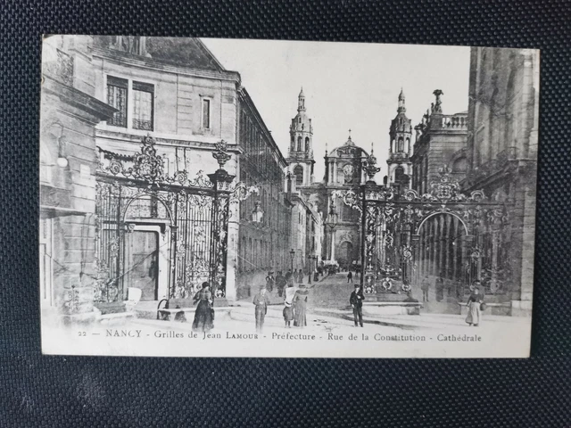 CPA 54 NANCY - Grids by Jean Lamour - Prefecture - Rue de la Constitution