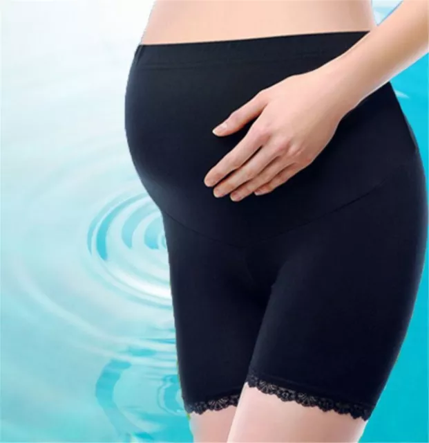 Women Maternity Pregnant Short Skirt Undie Safety Pants Panties Underwear shorts 3