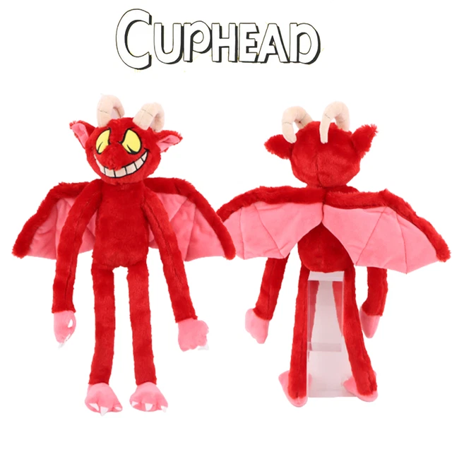 HANDCRAFTED CUPHEAD SECRETO Plush Toy Made With Nontoxic Bpafree