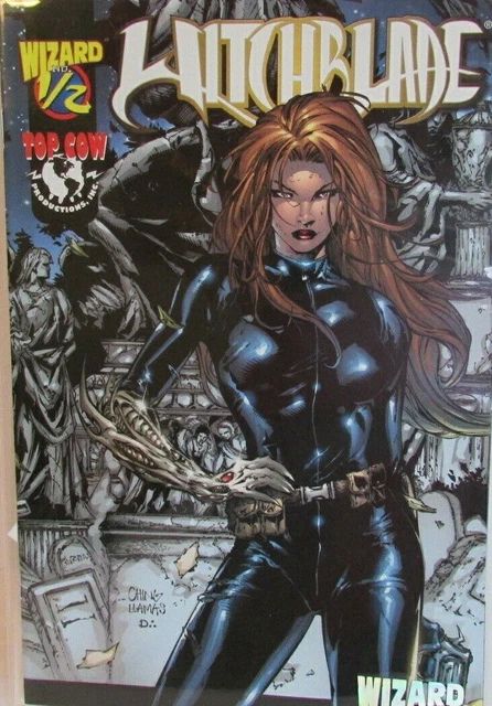 Top Cow Wizard #1/2 Witchblade COA Limited Edition Ching Llamas limited edition