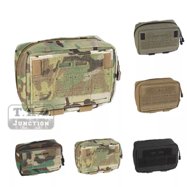 TACTICAL MOLLE ADMIN Map Pouch Utility EDC Tool Organizer Bag Storage ...