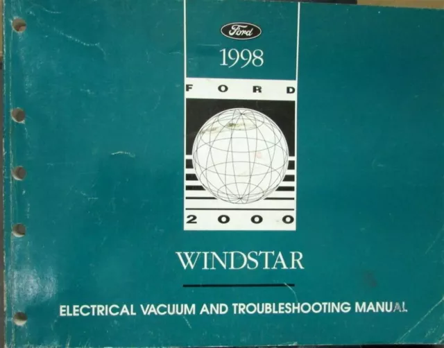 1998 Ford Dealer Electrical & Vacuum Diagram Service Manual Windstar Van
