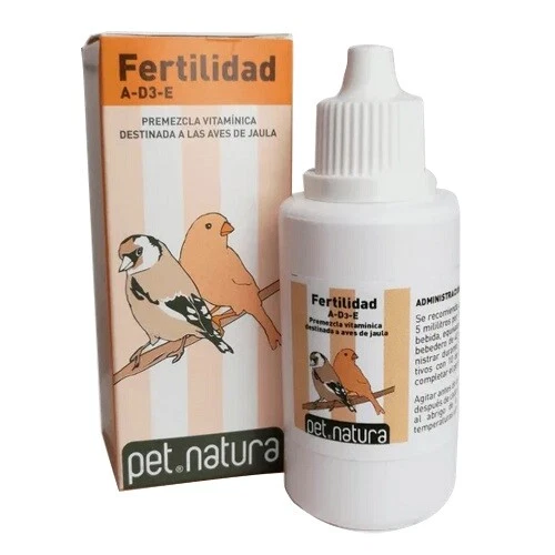 PETNATURA FERTILIDAD 25 ml Suplemento vitam�nico para p�jaros.