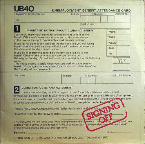 UB40 - Signing Off LP Album + 12" Vinyl Schallplatte 173283