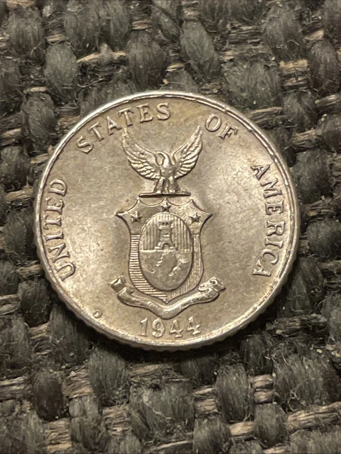 1944-D PHILIPPINES 10 Centavos Coin $4.96 - PicClick CA