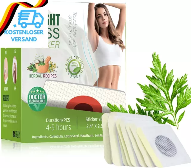 Abnehmpflaster, Abnehmen Fettverbrennung Slimming Patch Weight Loss Sticker anti