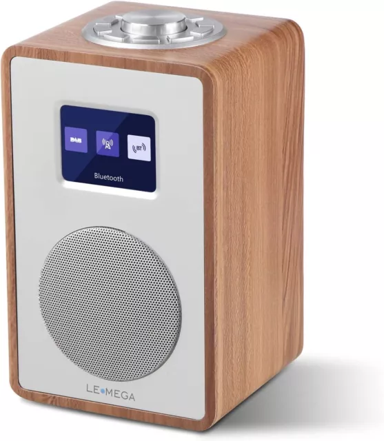 LEMEGA CR4 Radio numérique Dab/Dab+/FM avec Bluetooth,Radio Dab Portable aliment