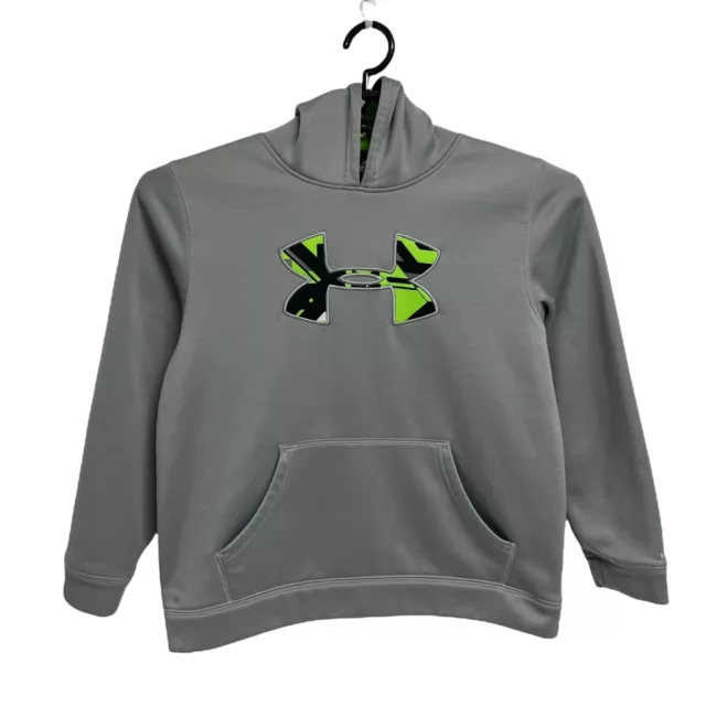 Under armour Storm Bambino Manica Lunga con Cappuccio Maglione Felpa Misura Ylg