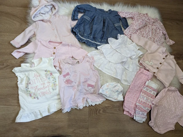 Pacchetto vestiti bambina 0-3 m