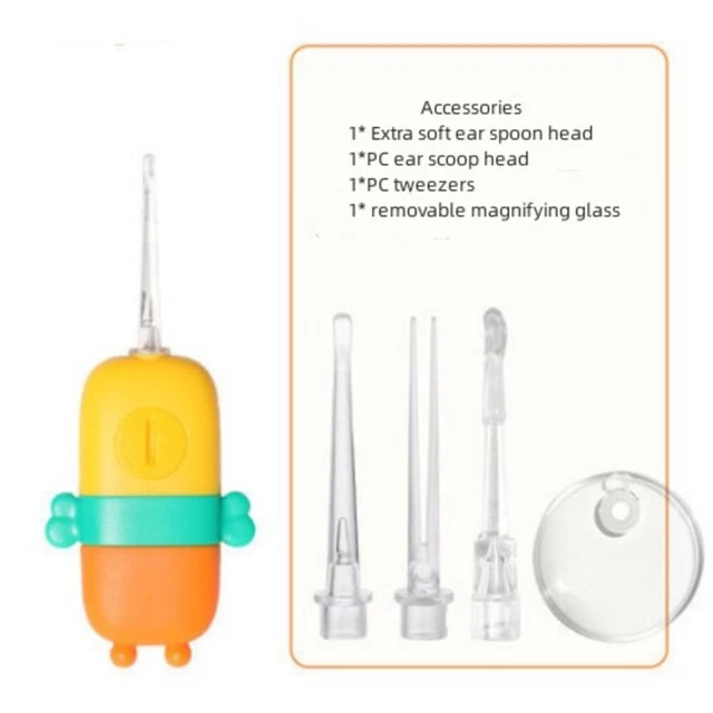 d'oreille pour bébé Lampe de poche Earpick Outil d'élimination du cérumen