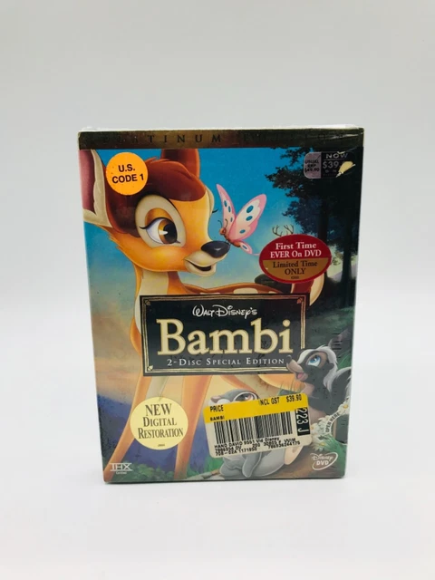 Bambi (Two-Disc Platinum Edition) DVD, Tim Davis, Marion Darlington, Dolyn Brams